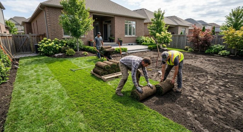 Bentgrass Sod Installation in Aiken, SC