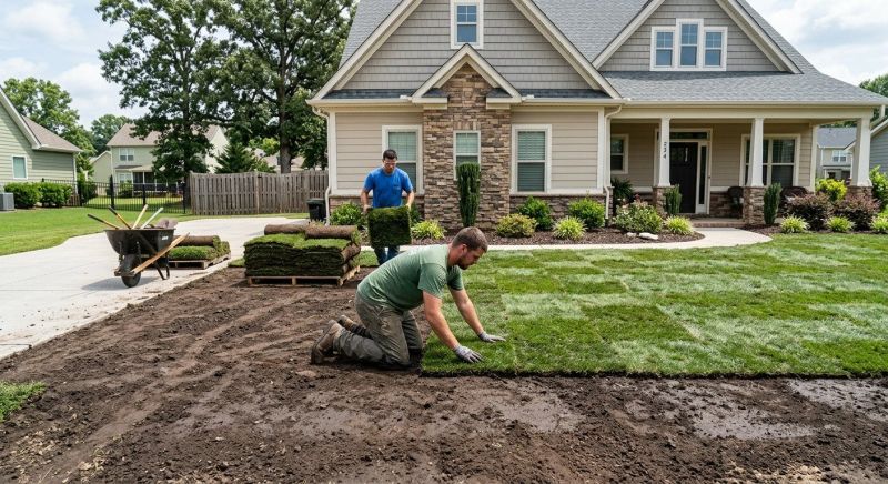 Sod Landscaping in Rockwall, TX