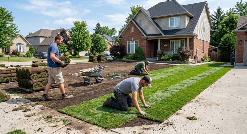 Sod Replacement in Rockwall, TX